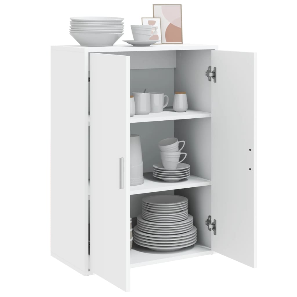 vidaXL Βοηθητικό Ντουλάπι Λευκό 60x31x84 εκ. από Επεξεργασμένο Ξύλο