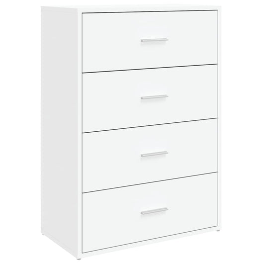 vidaXL Βοηθητικό Ντουλάπι Λευκό 60x31x84 εκ. από Επεξεργασμένο Ξύλο