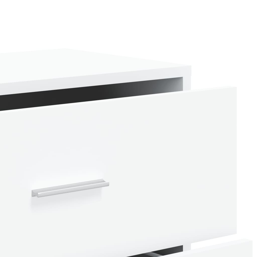 vidaXL Βοηθητικό Ντουλάπι Λευκό 60x31x84 εκ. από Επεξεργασμένο Ξύλο