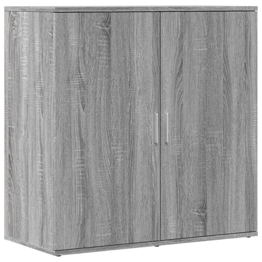 vidaXL Μπουφές Γκρι Sonoma 79x38x80 εκ. από Επεξεργασμένο Ξύλο