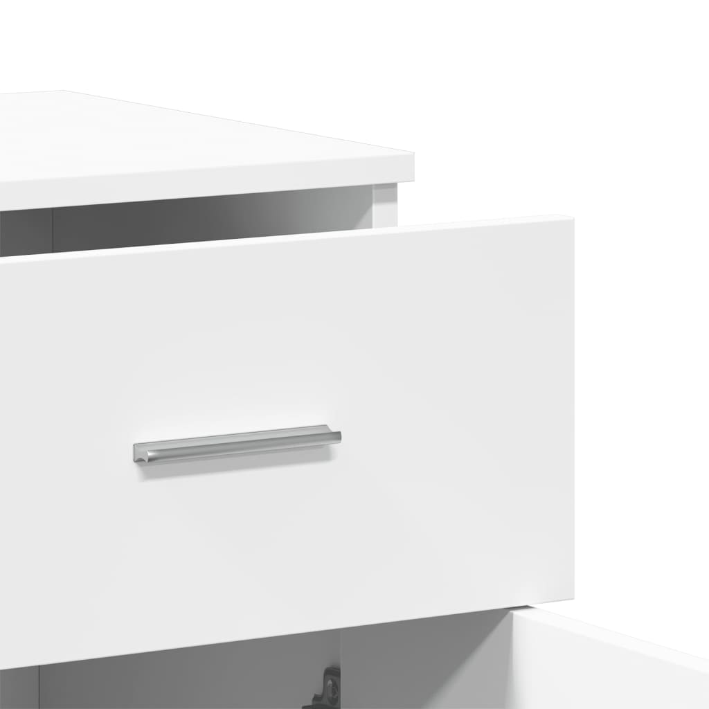 vidaXL Ραφιέρα Λευκή 79 x 38 x 80 εκ. από Επεξεργασμένο Ξύλο