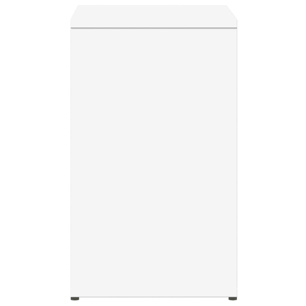 vidaXL Τραπέζι Βοηθητικό Λευκό 50 x 30 x 50 εκ. από Επεξεργασμένο Ξύλο