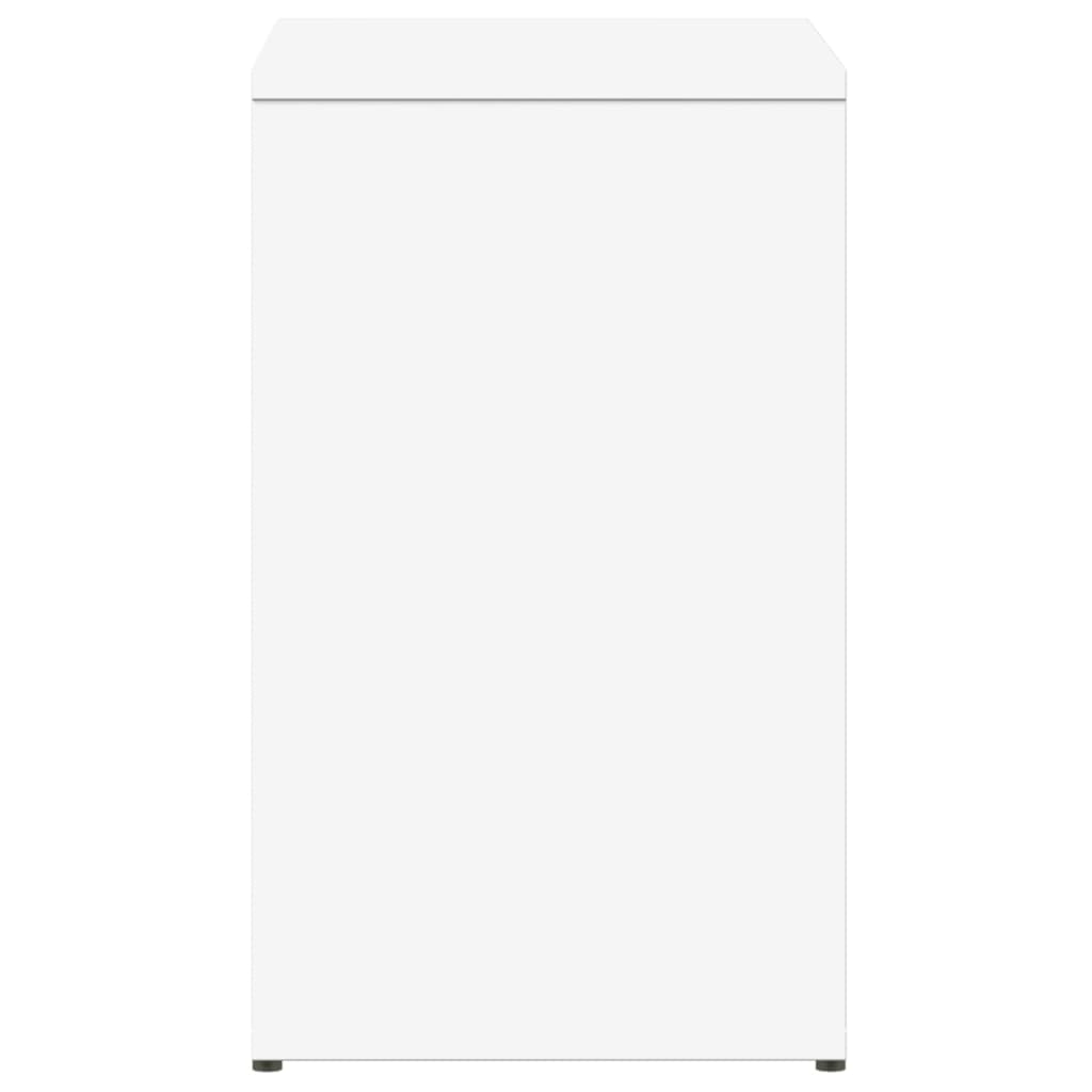 vidaXL Τραπέζια Βοηθητικά 2 τεμ. Λευκά 50x30x50 εκ. Επεξεργασμένο Ξύλο