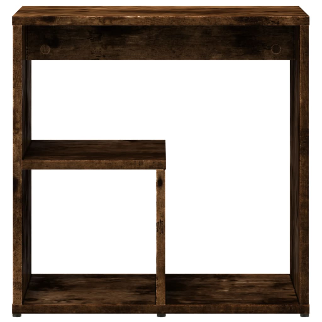 vidaXL Τραπεζάκια Σαλονιού 2 τεμ. Καπνιστή Δρυς 50x30x50 εκ Επεξ. Ξύλο