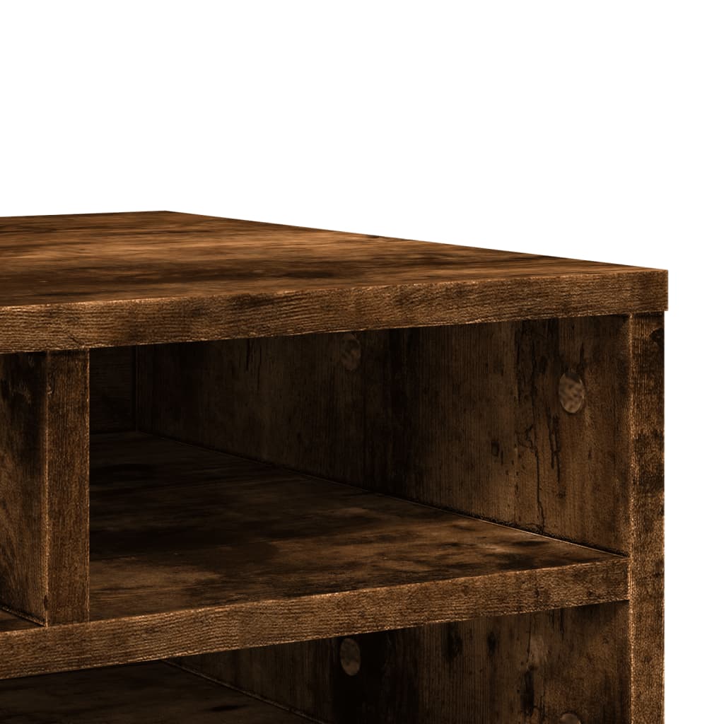 vidaXL Βάση Εκτυπωτή Καπνιστή Δρυς 49x40x22,5 εκ. Επεξεργασμένο Ξύλο