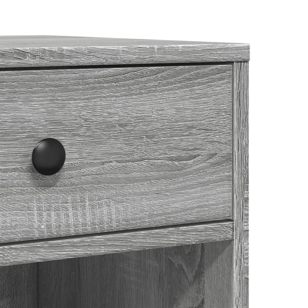 vidaXL Βάση Εκτυπωτή με Ρόδες Γκρι Sonoma 60x40x68,5 εκ.