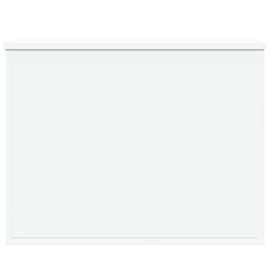 vidaXL Κουτί Αποθήκευσης Λευκό 60x42x46 εκ. Επεξεργασμένο Ξύλο