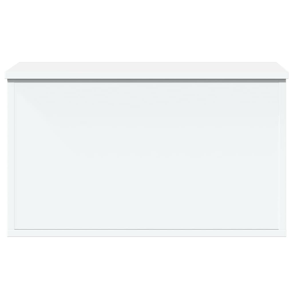 vidaXL Κουτί Αποθήκευσης Λευκό 60x35x35 εκ. από Επεξεργασμένο Ξύλο