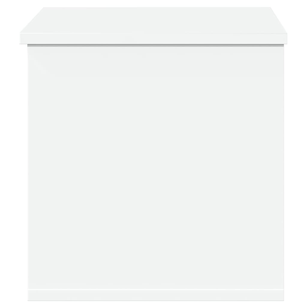 vidaXL Κουτί Αποθήκευσης Λευκό 60x35x35 εκ. από Επεξεργασμένο Ξύλο