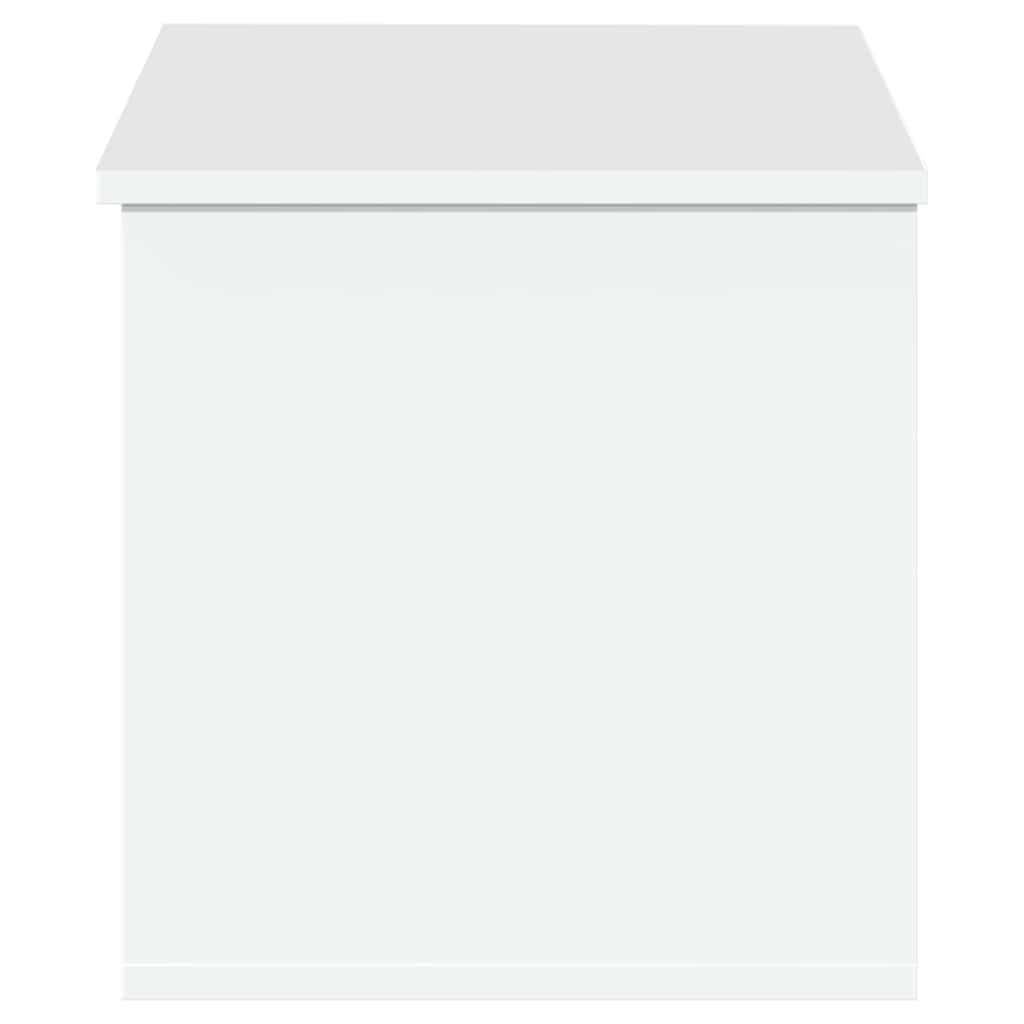 vidaXL Κουτί Αποθήκευσης Λευκό 90x35x35 εκ. από Επεξεργασμένο Ξύλο