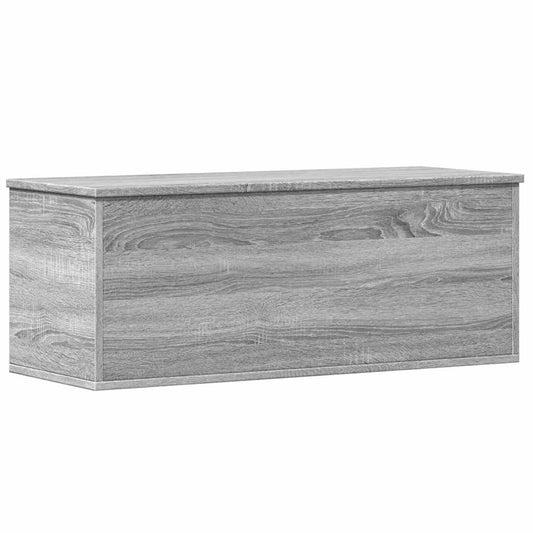 vidaXL Κουτί Αποθήκευσης Γκρι sonoma 90x35x35 εκ. Επεξεργασμένο Ξύλο