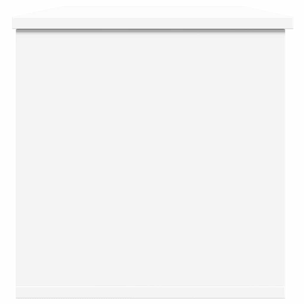 vidaXL Κουτί Αποθήκευσης Λευκό 102x35x35 εκ. από Επεξεργασμένο Ξύλο