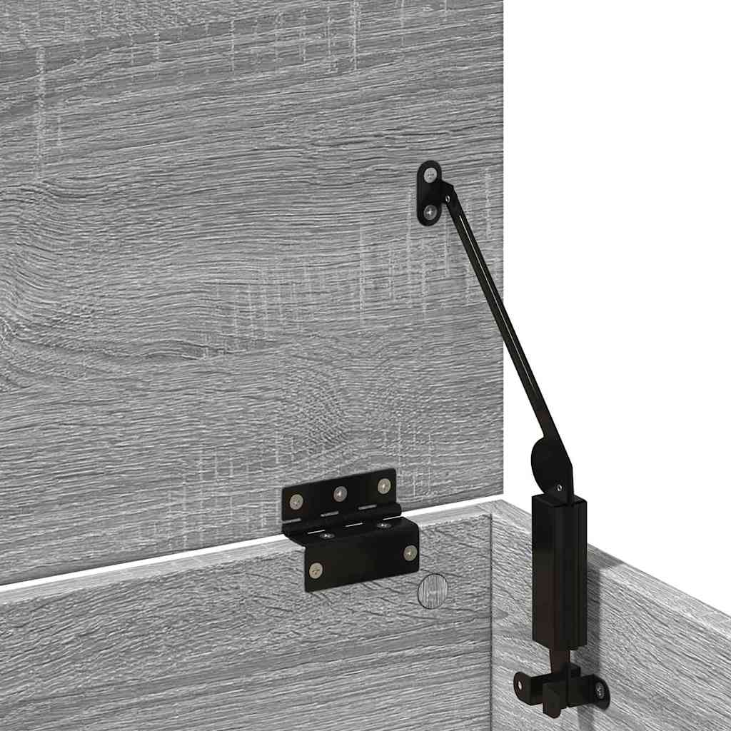 vidaXL Κουτί Αποθήκευσης Γκρι sonoma 102x35x35 εκ. Επεξεργασμένο Ξύλο