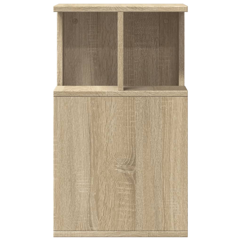 vidaXL Βοηθητικό Τραπέζι Sonoma Δρυς 35x35x60 εκ. Επεξεργασμένο Ξύλο