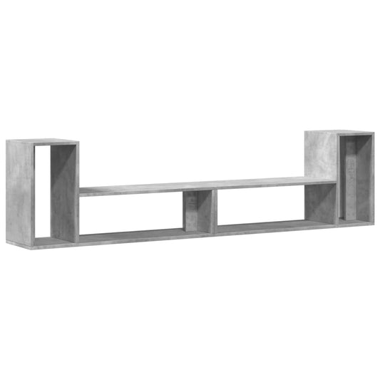 vidaXL Έπιπλα Τηλεόρασης 2 τεμ. Γκρι Σκυρ. 100x30x50 εκ. Επεξεργ. Ξύλο