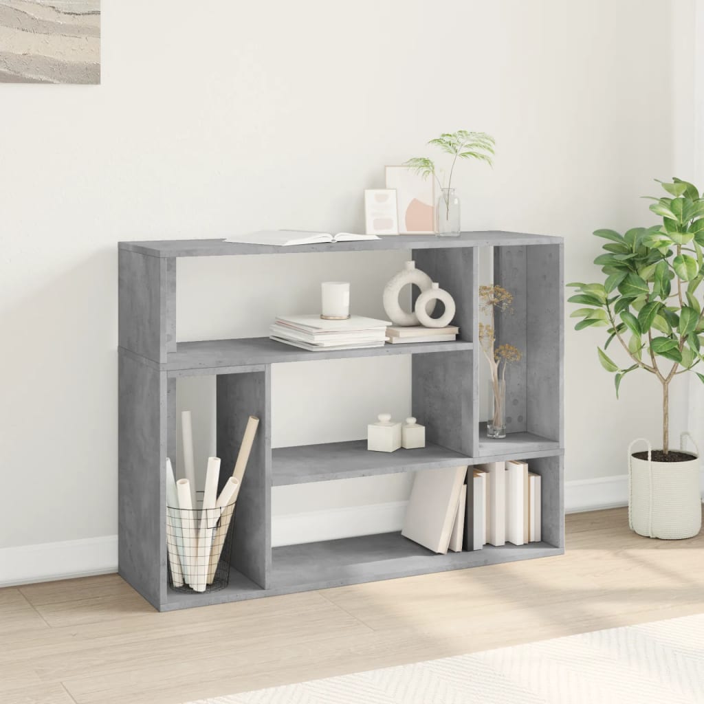 vidaXL Έπιπλα Τηλεόρασης 2 τεμ. Γκρι Σκυρ. 100x30x50 εκ. Επεξεργ. Ξύλο
