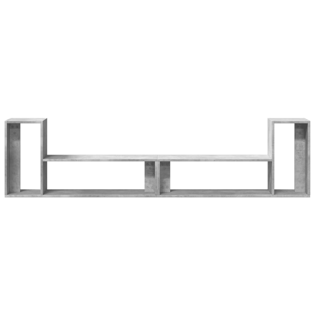 vidaXL Έπιπλα Τηλεόρασης 2 τεμ. Γκρι Σκυρ. 100x30x50 εκ. Επεξεργ. Ξύλο