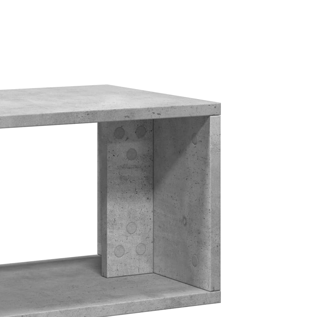 vidaXL Έπιπλα Τηλεόρασης 2 τεμ. Γκρι Σκυρ. 100x30x50 εκ. Επεξεργ. Ξύλο
