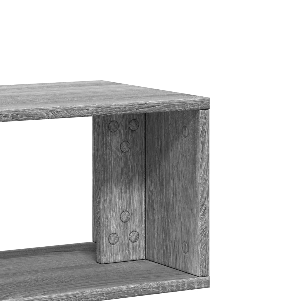 vidaXL Έπιπλα Τηλεόρασης 2 τεμ. Γκρι Sonoma 100x30x50 εκ. Επεξ. Ξύλο