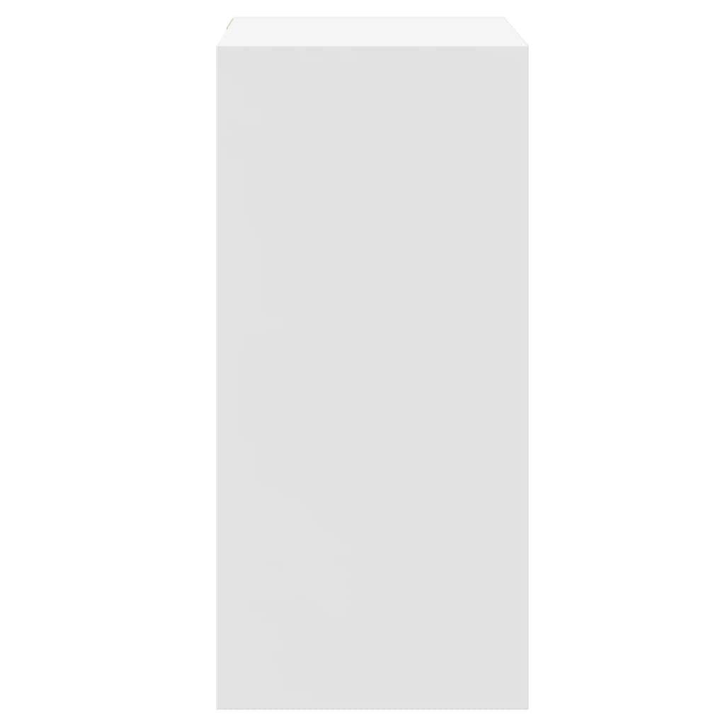 vidaXL Ντουλάπα Λευκή 77 x 48 x 102 εκ. από Επεξεργασμένο Ξύλο
