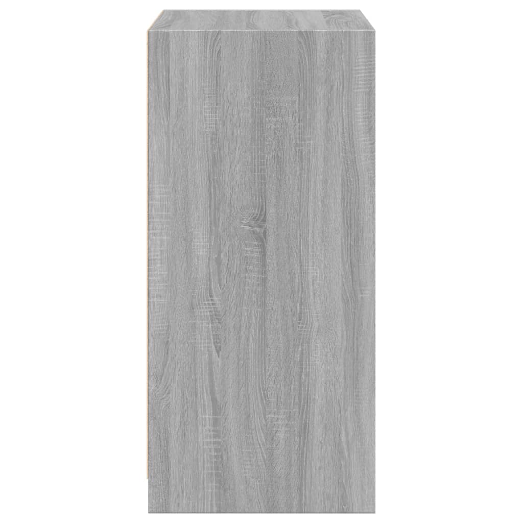 vidaXL Ντουλάπα Γκρι Sonoma 48x41x102 εκ. από Επεξεργασμένο Ξύλο