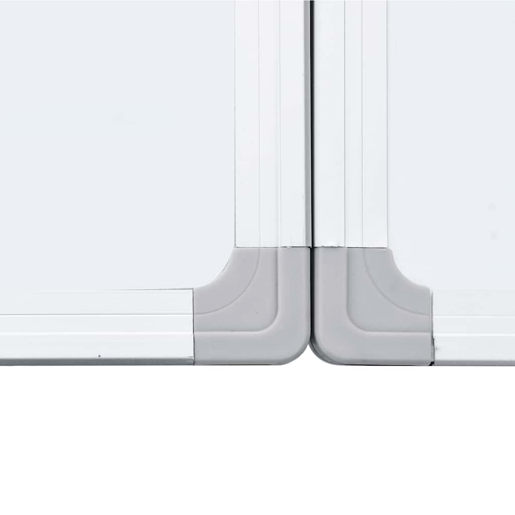 vidaXL Πίνακας Μαρκαδόρου Μαγνητικός Πτυσσόμ. 150x80x1,7εκ. Αλουμινίου