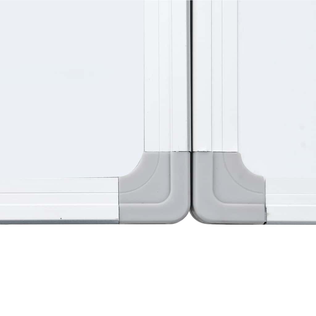 vidaXL Πίνακας Μαρκαδόρου Μαγνητικός Πτυσσόμ. 150x100x1,7εκ Αλουμινίου