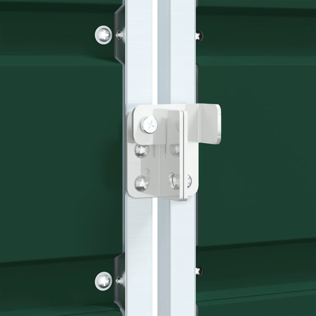 vidaXL Πλαίσιο Κάδων Απορριμμάτων Διπλό Κάδοι 144x81x113 εκ. Ατσάλι