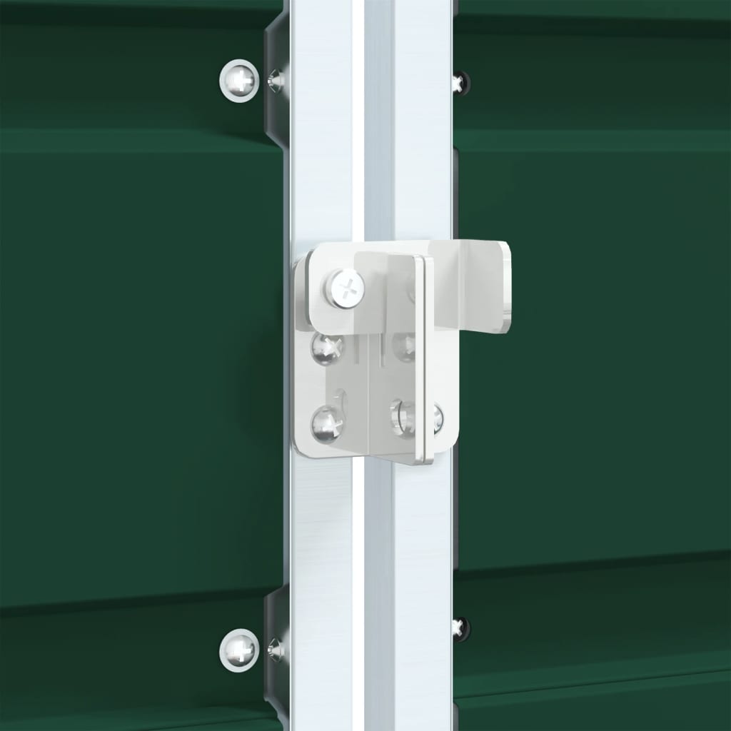 vidaXL Πλαίσιο Κάδων Απορριμμάτων Τριπλό Κάδοι 216x81x115 εκ. Ατσάλι