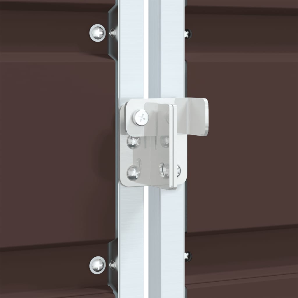 vidaXL Πλαίσιο Κάδων Απορριμμάτων Τριπλό Κάδοι 216x81x115 εκ. Ατσάλι