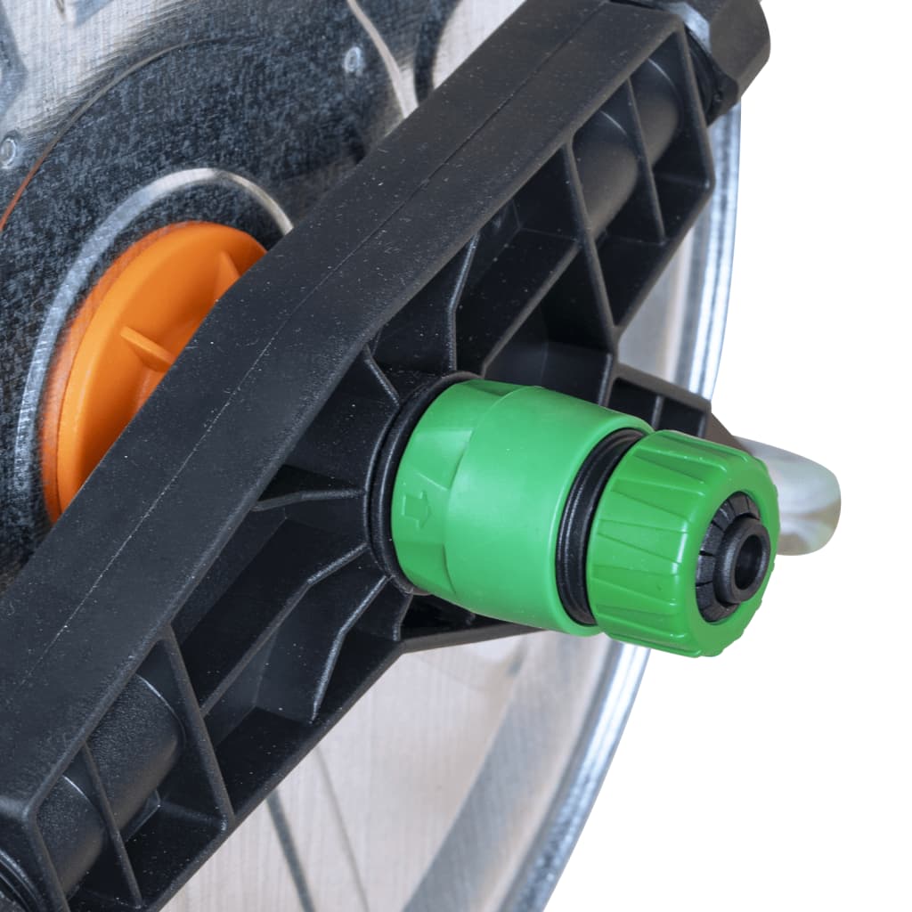 vidaXL Ανέμη Ποτίσματος Τοίχου για 50 μ. 1/2" ή 35 μ. 3/4" Ατσάλινη