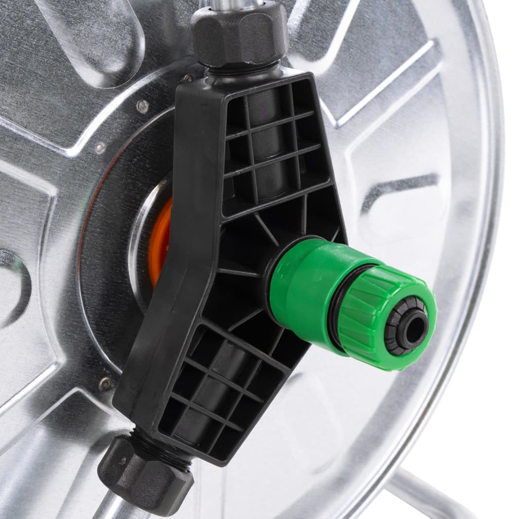 vidaXL Ανέμη Ποτίσματος Τοίχου για 50 μ. 1/2" Ατσάλινη