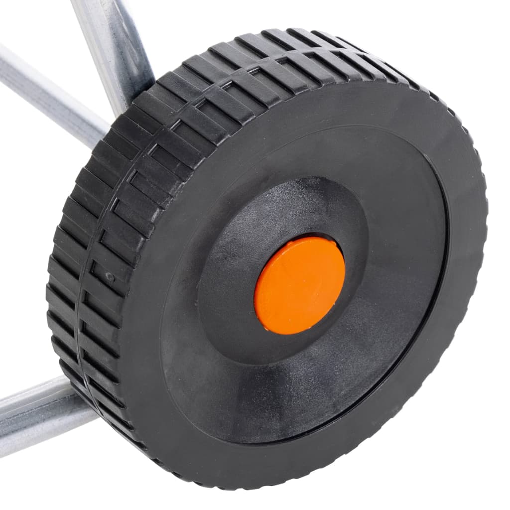 vidaXL Ανέμη Ποτίσματος Τροχήλατη για 60 μ. 1/2" Ατσάλινη