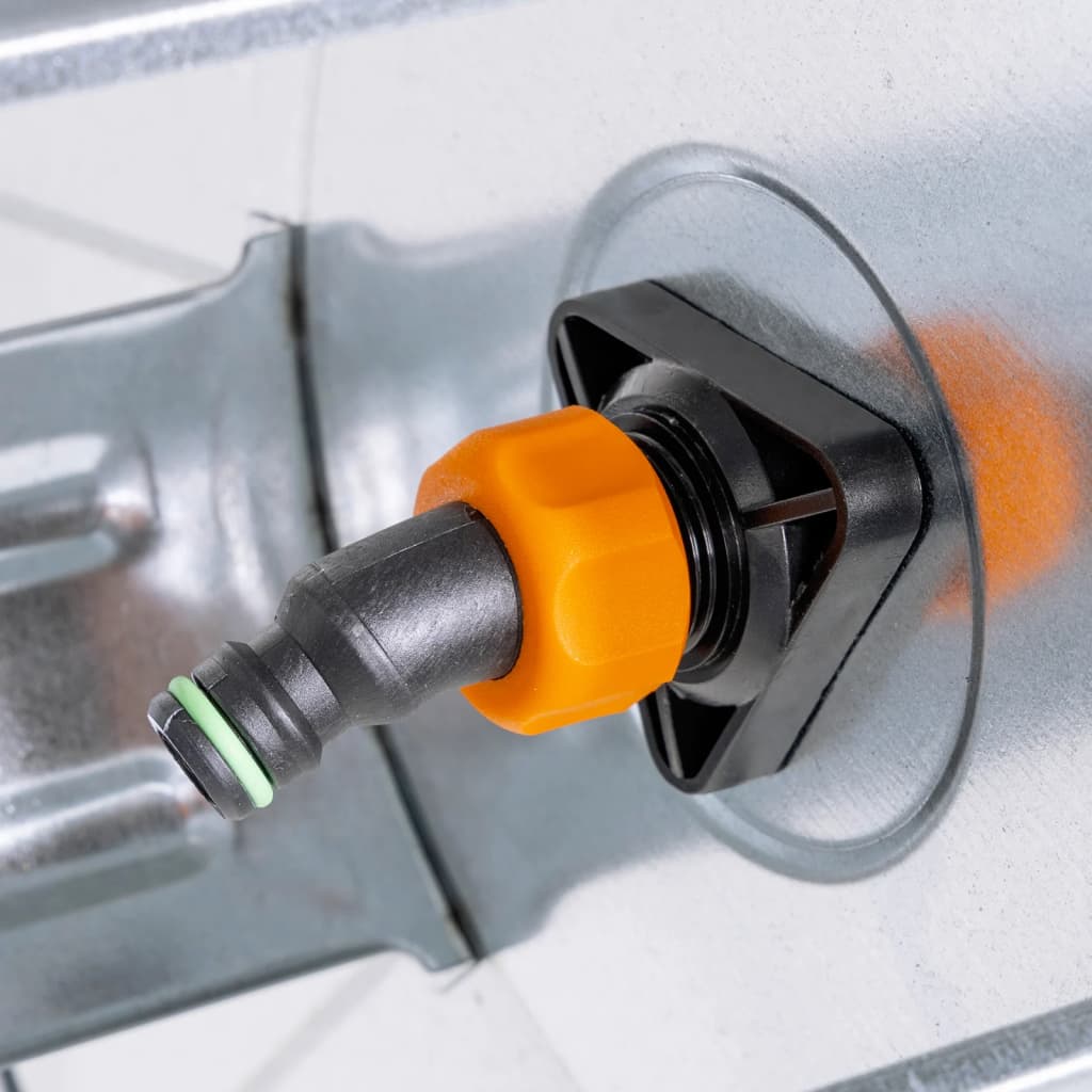 vidaXL Ανέμη Ποτίσματος Τροχήλατη για 110 μ. 1/2" ή 80 μ. 3/4"Ατσάλινη