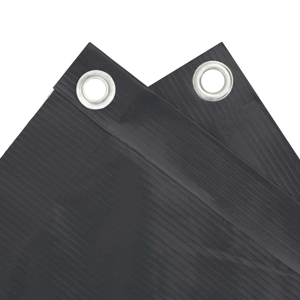 vidaXL Περίφραξη Μπαλκονιού Προστατευτική Ανθρακί 600x75 εκ. από PVC