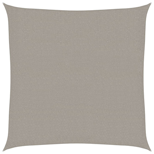 vidaXL Πανί Σκίασης Τετράγωνο Αν. Γκρι 2,5x2,5 μ. από HDPE 160 γρ./μ²