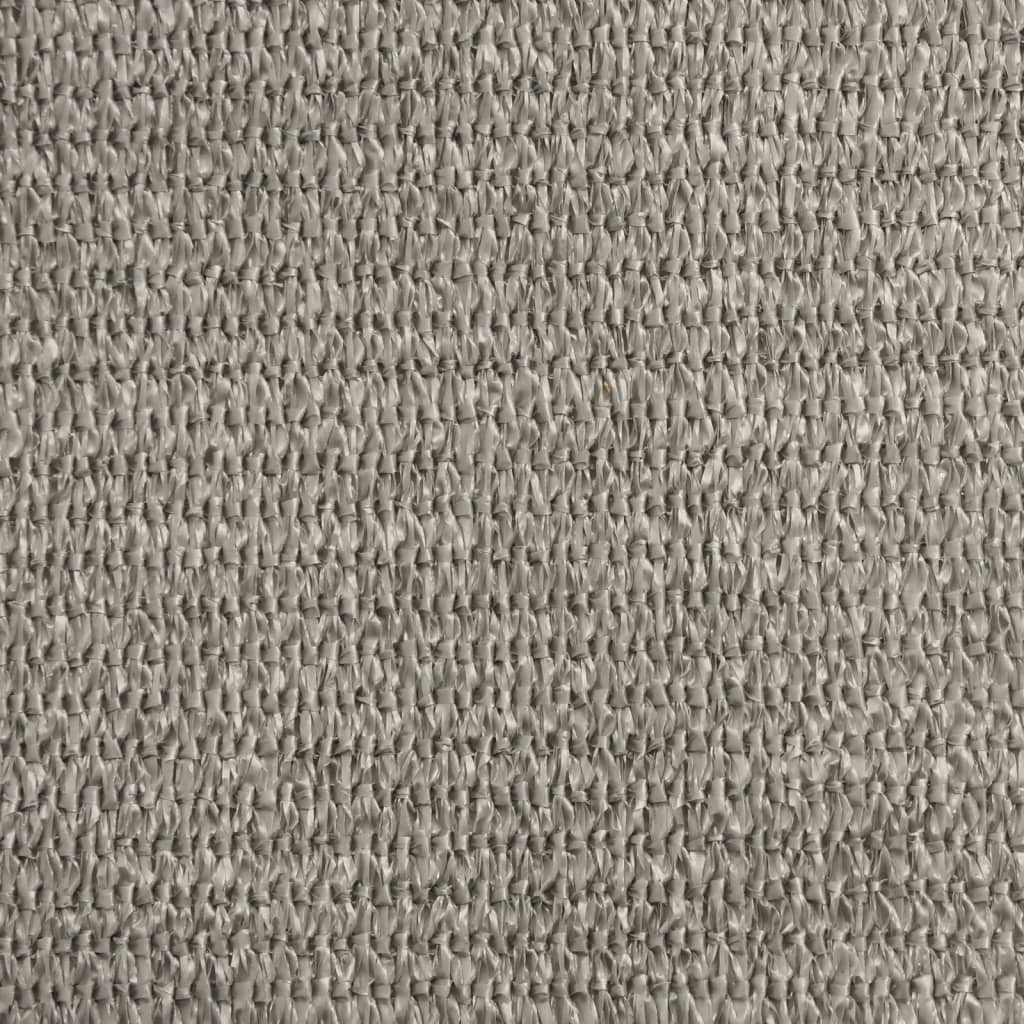 vidaXL Πανί Σκίασης Τετράγωνο Αν. Γκρι 2,5x2,5 μ. από HDPE 160 γρ./μ²