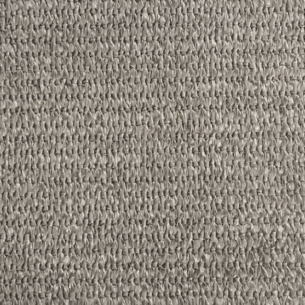 vidaXL Πανί Σκίασης Τετράγωνο Αν. Γκρι 4,5x4,5 μ. από HDPE 160 γρ./μ²