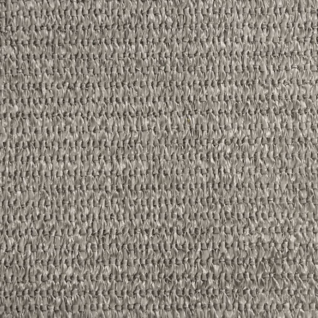 vidaXL Πανί Σκίασης Ορθογώνιο Ανοιχτό Γκρι 2,5x3,5 μ. HDPE 160 γρ./μ²