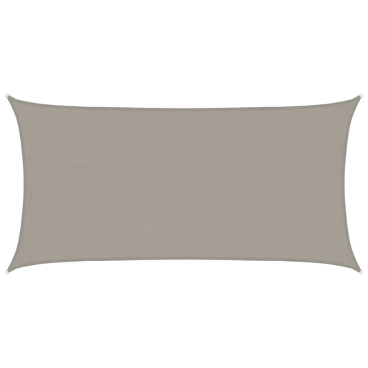 vidaXL Πανί Σκίασης Ορθογώνιο Ανοιχτό Γκρι 4x7 μ. HDPE 160 γρ./μ²