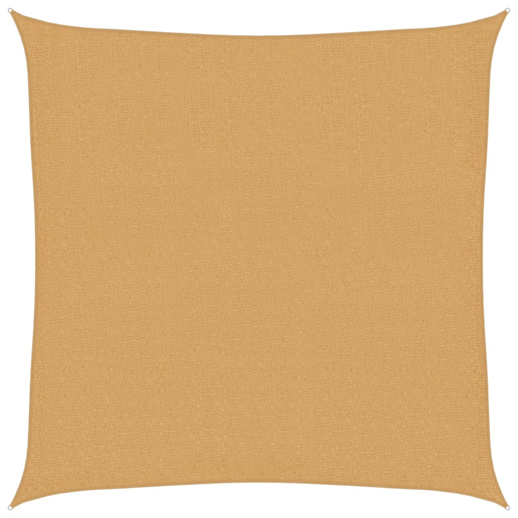 vidaXL Πανί Σκίασης Τετράγωνο Άμμου 3,6x3,6 μ. 160 γρ./μ² από HDPE