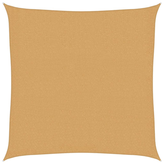 vidaXL Πανί Σκίασης Τετράγωνο Άμμου 3,6x3,6 μ. 160 γρ./μ² από HDPE
