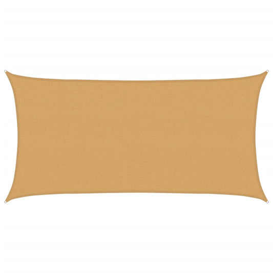 vidaXL Πανί Σκίασης Ορθογώνιο Άμμου 2x3,5 μ. HDPE 160 γρ./μ²