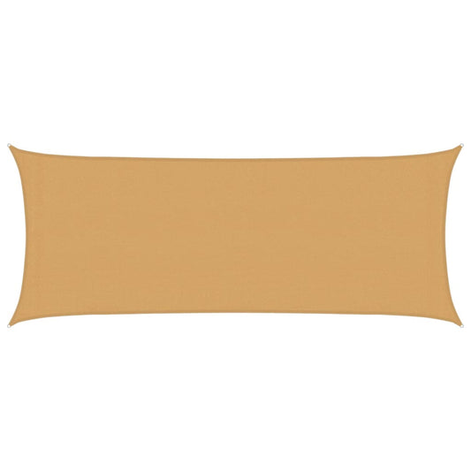vidaXL Πανί Σκίασης Ορθογώνιο Άμμου 2x4,5 μ. HDPE 160 γρ./μ²