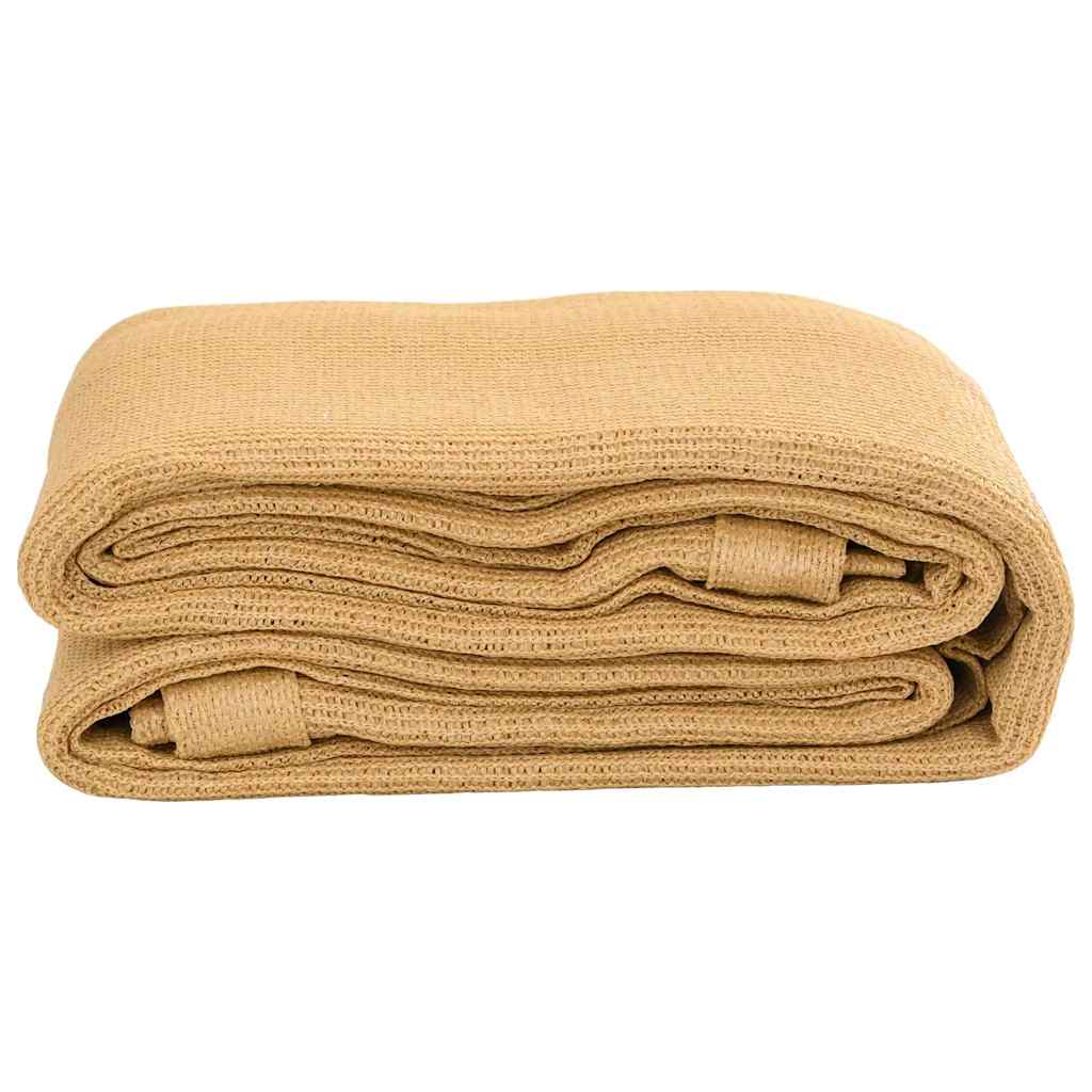 vidaXL Χαλί Σκηνής Άμμου 200x200 εκ. από HDPE