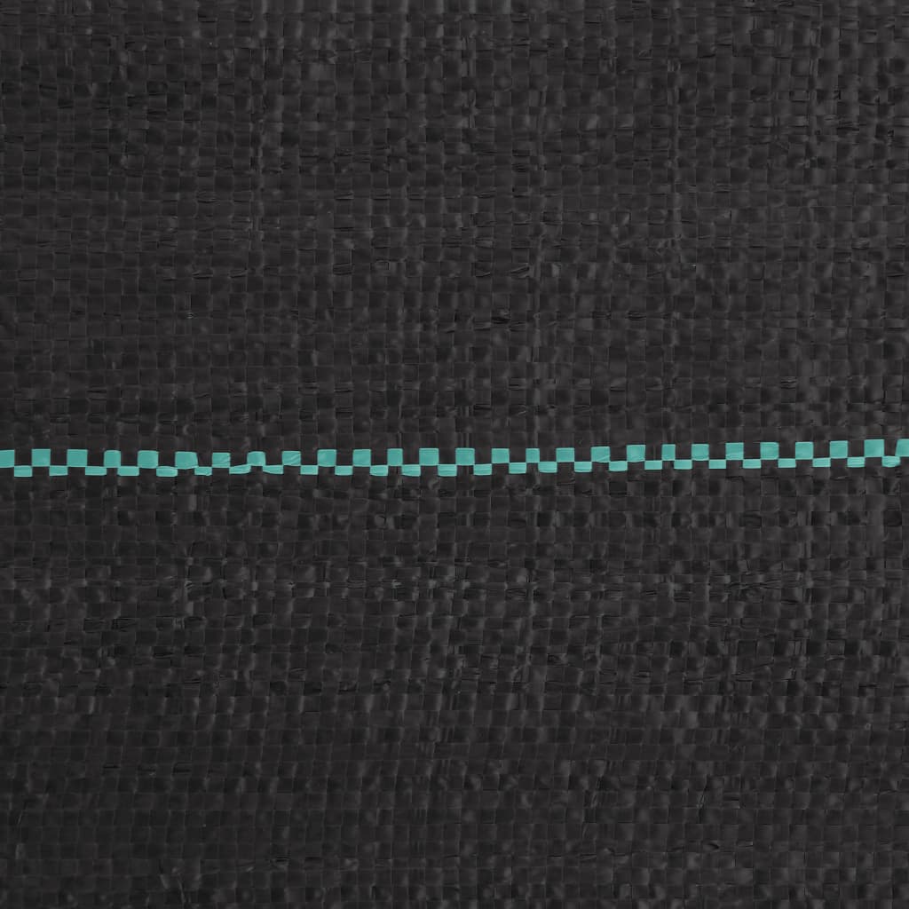 vidaXL Μεμβράνη Εδαφοκάλυψης Μαύρη 0,5x50 μ. από Πολυπροπυλένιο