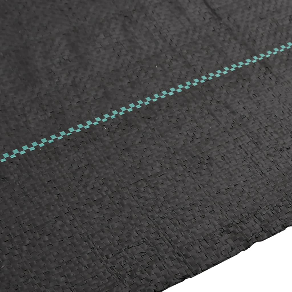 vidaXL Μεμβράνη Εδαφοκάλυψης Μαύρη 1x25 μ. από Πολυπροπυλένιο