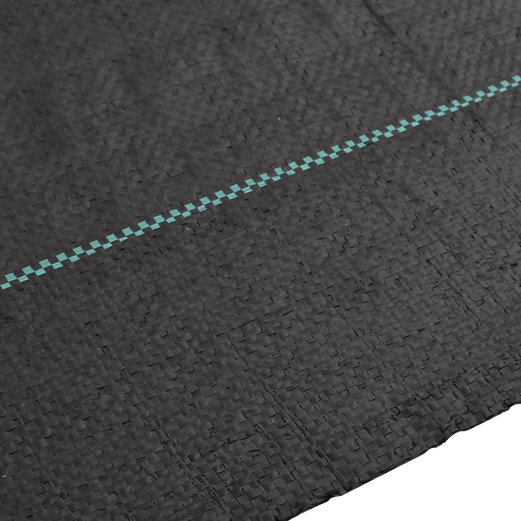 vidaXL Μεμβράνη Εδαφοκάλυψης Μαύρη 2x10 μ. από Πολυπροπυλένιο