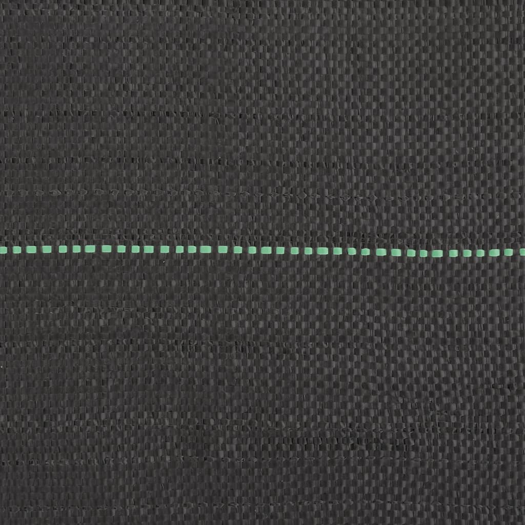 vidaXL Μεμβράνη Εδαφοκάλυψης Μαύρη 1x150 μ. από Πολυπροπυλένιο