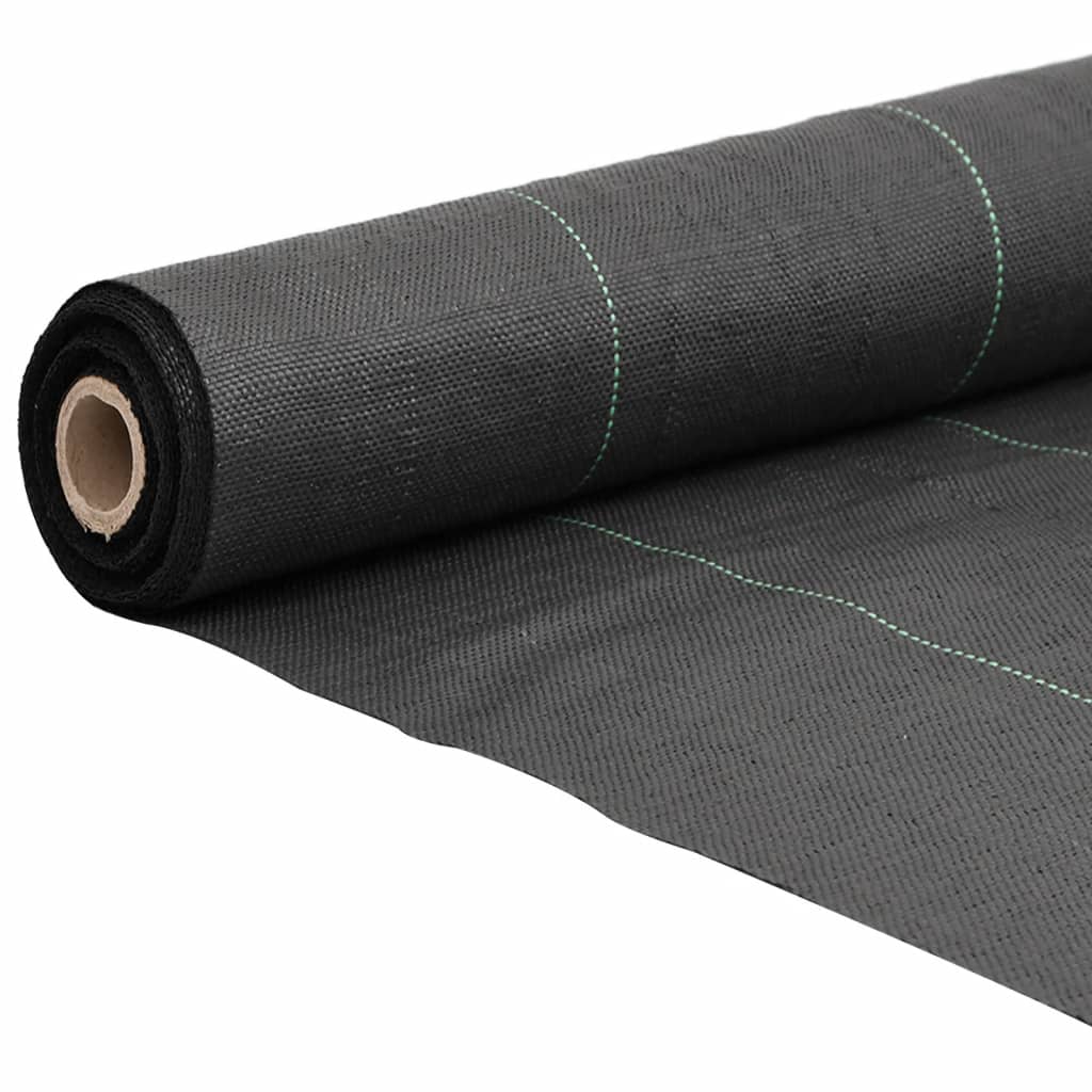 vidaXL Μεμβράνη Εδαφοκάλυψης Μαύρη 2x50 μ. από Πολυπροπυλένιο